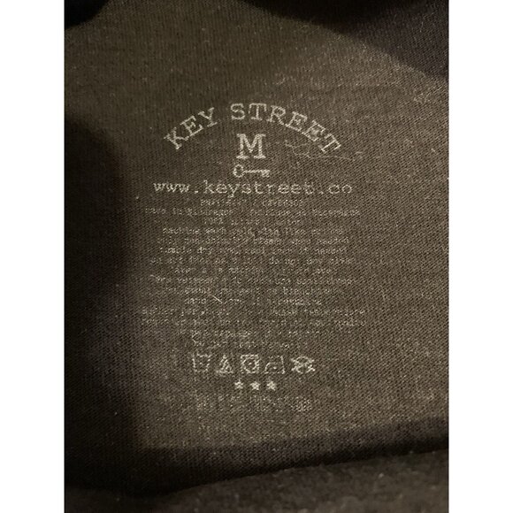 Zumiez Key Street Dreamin Black T-shirt Men’s Medium White Car Graphic Print - Picture 4 of 6